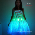 Newest Style TC-07 Full Color Led Rose Dress Skirt